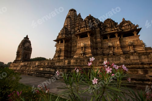 Preview: Visvanatha Temple in Khajuraho. Madhya Pradesh, India