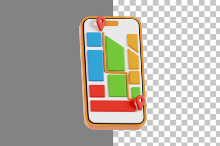 Preview: Digital Map 3D Icon