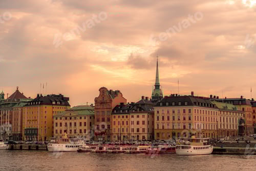 Preview: Stockholm at sunset