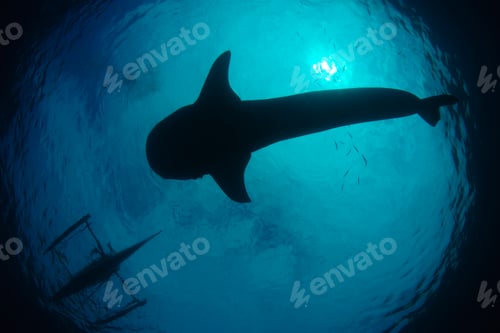 Preview: Whale shark in the sea