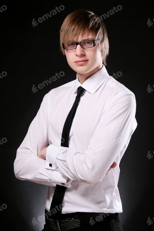 Preview: business man young and attractive
