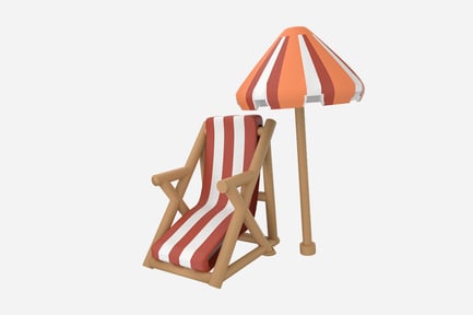 Preview: Seaside Relaxation Beach Chair