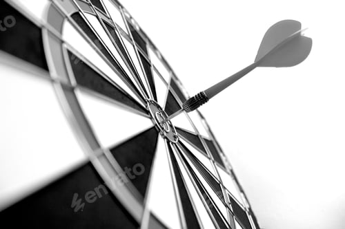 Preview: Darts - bullseye - target practice - target marketing - business concepts