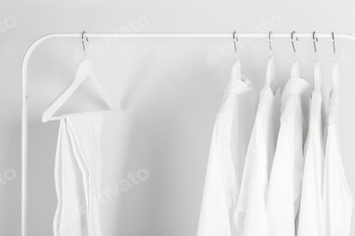 Preview: Clothes hanging on a rack