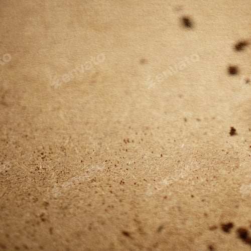 Preview: Coffee On Old Paper Texture For Background