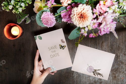 Preview: Save the date card