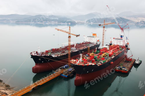 Preview: Ships at port, GoSeong-gun, South Korea