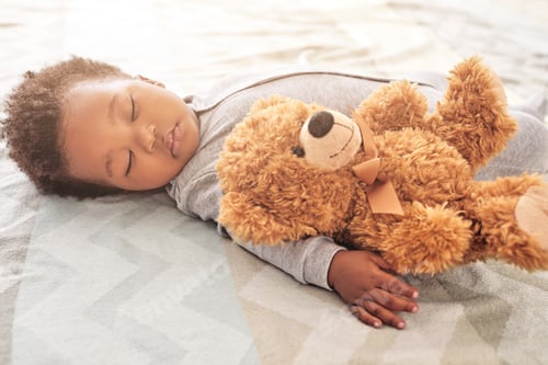 Preview: With teddy close by he has the softest sweetest dreams