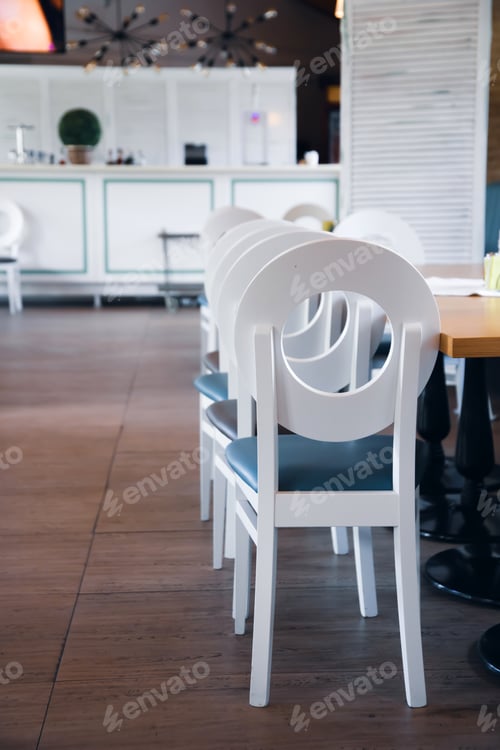 Preview: Interior of a modern urban restaurant