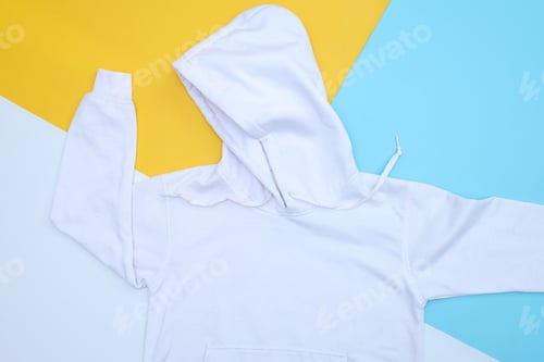 Preview: Place it - White fashionable sweatshirt mock up