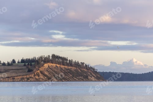 Preview: Serene View of Gulf Islands from Vancouver Island, BC, Canada