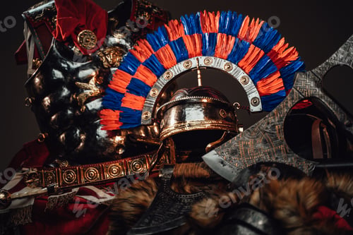 Preview: Ancient protective suit of roman soldier and viking warrior
