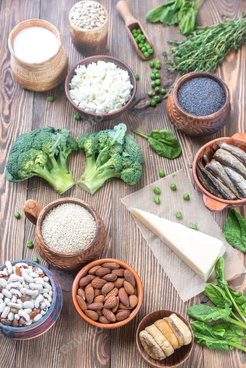 Preview: Food rich in calcium