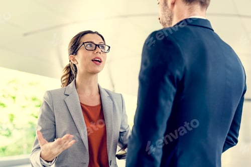 Preview: Business People Discussion Communication Togetherness Concept