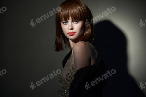 Preview: sexy model quality fabric photo studio cropped view