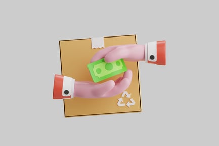 Preview: Cash payment for delivery package