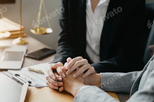 Preview: justice and lawyer concept in office.