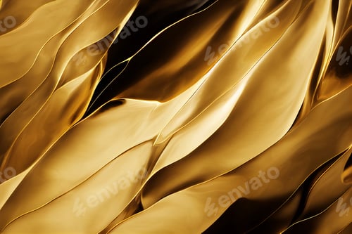 Preview: liquid gold and rough black charcoal texture background