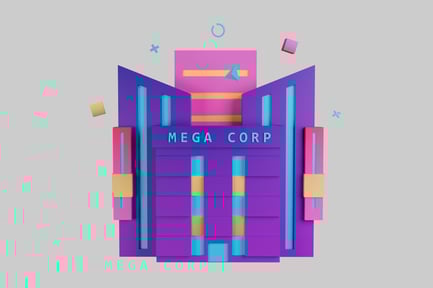 Vorschau: Abstraktes geometrisches Gebäude