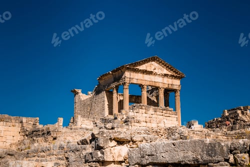 Preview: Famous Dougga archaeological site in Tunisia