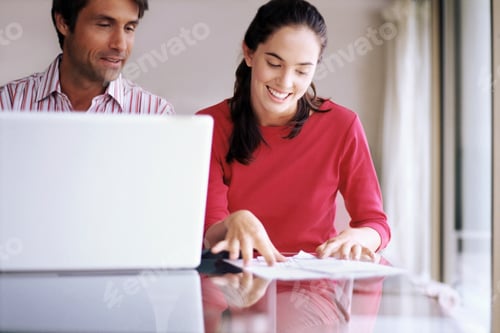 Preview: Couple sorting out their finances