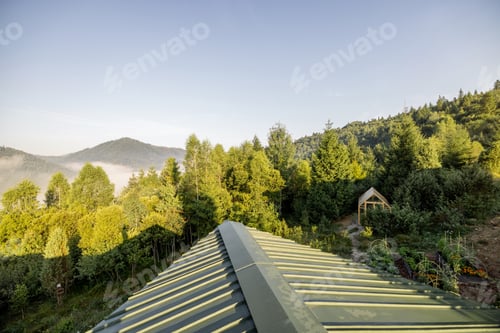 Preview: Green Roof Overlooking a Forested Valley