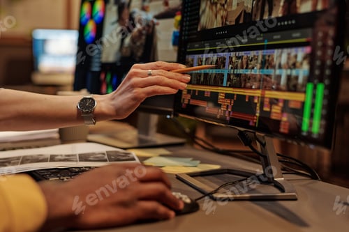 Preview: Designers working with montage in team