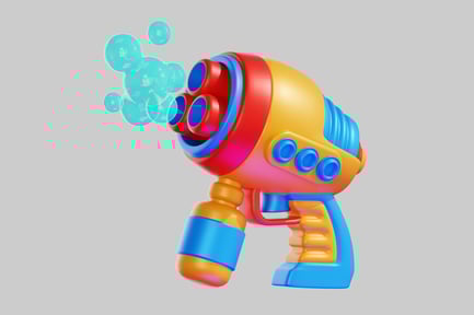 Preview: Cartoon bubble gun