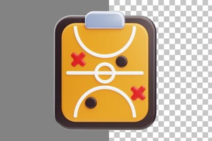 Preview: Basketball Tactic 3D Icon