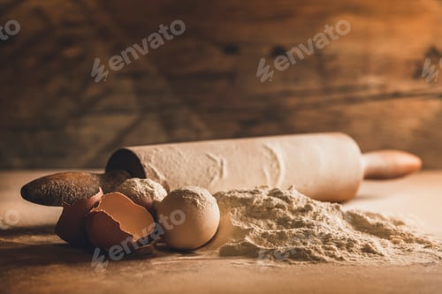 Preview: Home baking with eggs and flour