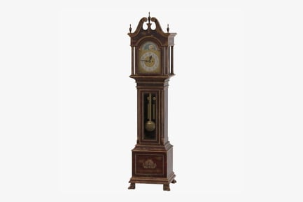 Preview: Antique Wooden Grandfather Clock