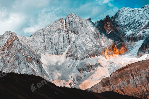 Preview: Milk lake at Doacheng Yading National park, Sichuan, China. Last Shangri-la