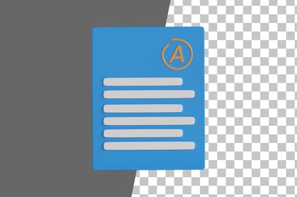 Preview: Exam 3D Icon