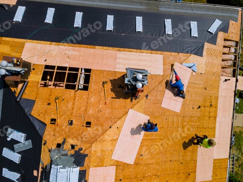 Preview: Demolition removal of an old asphalt shingle roof that was installed new shingle roof repair