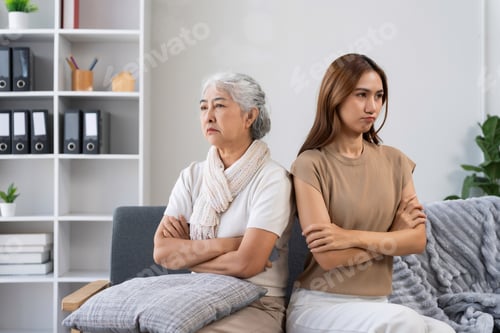 Preview: Mother and daughter having conflict after argument
