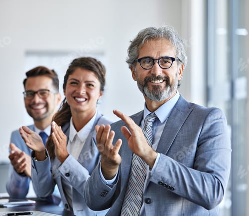Preview: young business people meeting office teamwork group whiteboard presentation seminar creative