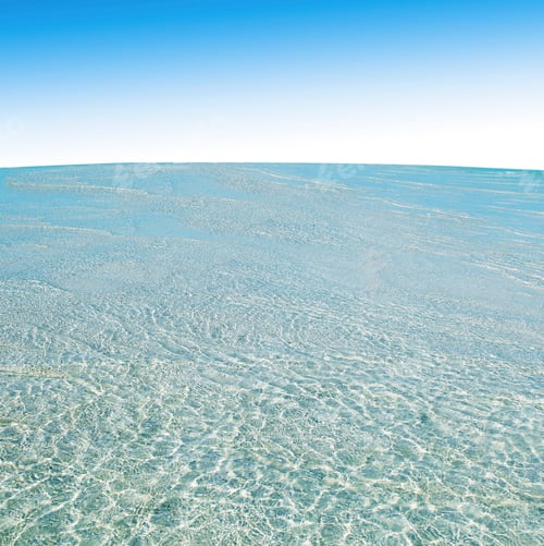 Preview: sea beach on blue sky