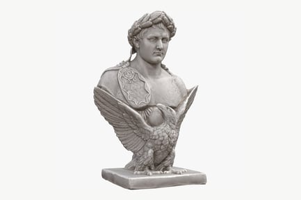 Preview: Napoleon Bonaparte Bust with Imperial Eagle