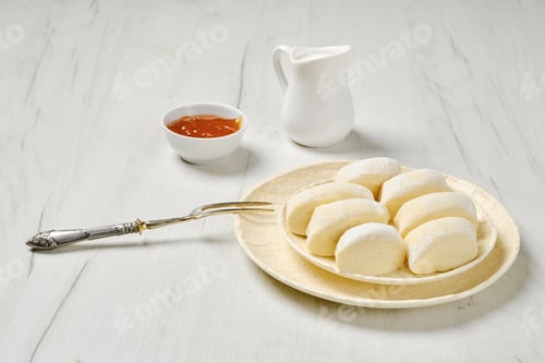 Preview: Semifinished frozen lazy dumplings made of curd