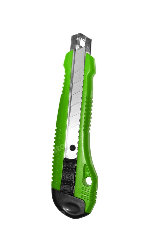 Preview: Green stationery knife