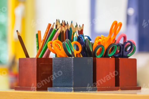 Preview: Education equipment in a Classroom