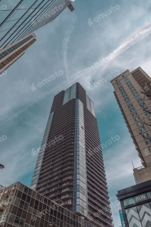 Preview: Big Tall Buildings On A Streets Of Chicago