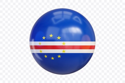 Preview: 3D Cape Verde Flag