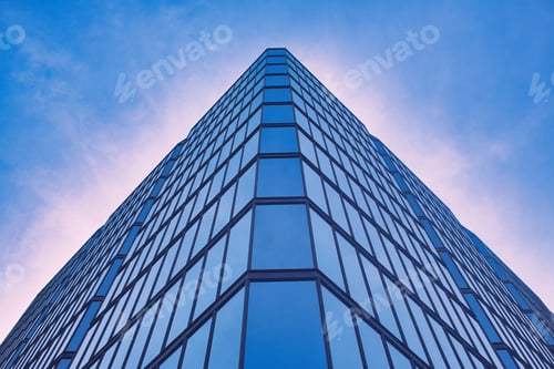 Preview: The Bank of Canada office tower in downtown Ottawa photographed from below
