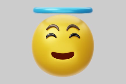 Preview: Angel emoji character