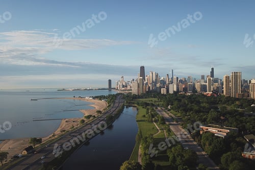 Preview: view of downtown Chicago