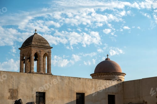 Preview: Gonia Monastery or Monastery of Panagia Hodegetria at Kolymvari village Chania Crete island Greece.