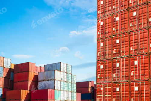 Preview: Cargo ship container goods export
