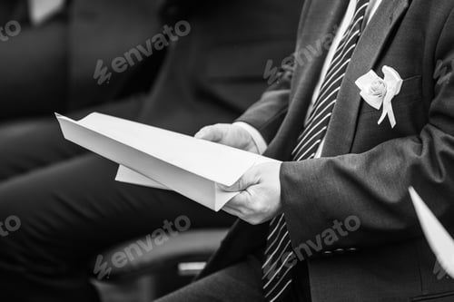 Preview: Business people sitting on conference