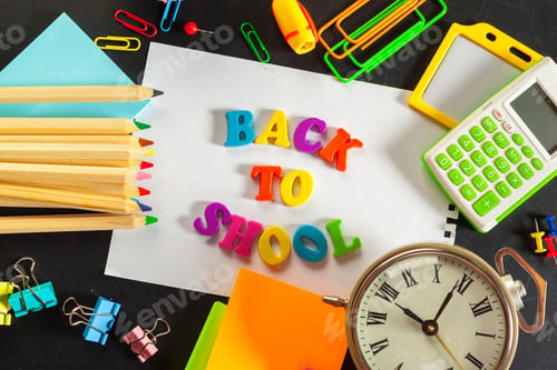 Preview: Back to school chalkboard